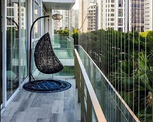 Invisible Grill For Balcony